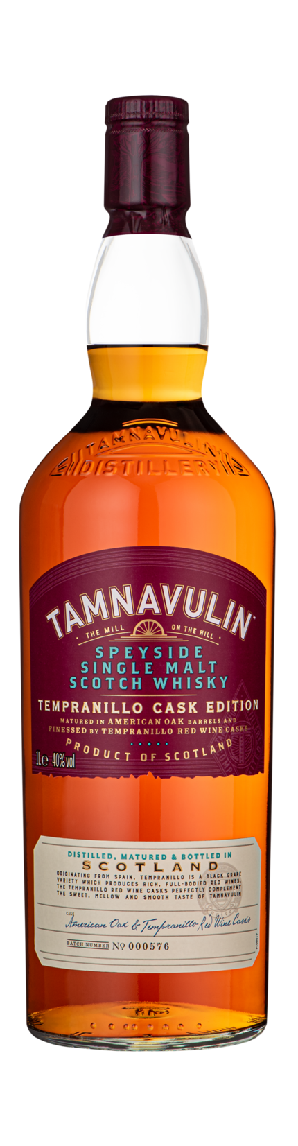 Large Tamnavulin TC Cutout Bottlefront