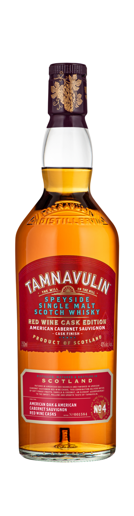 Large Tamnavulin RWCE No4 Cutout Bottlefront 750Ml