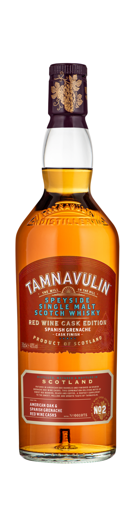 Large Tamnavulin RWCE No2 Cutout Bottlefront 70Cl